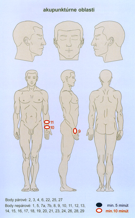akupunktrne oblasti