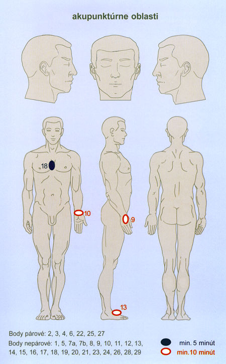 akupunktrne oblasti