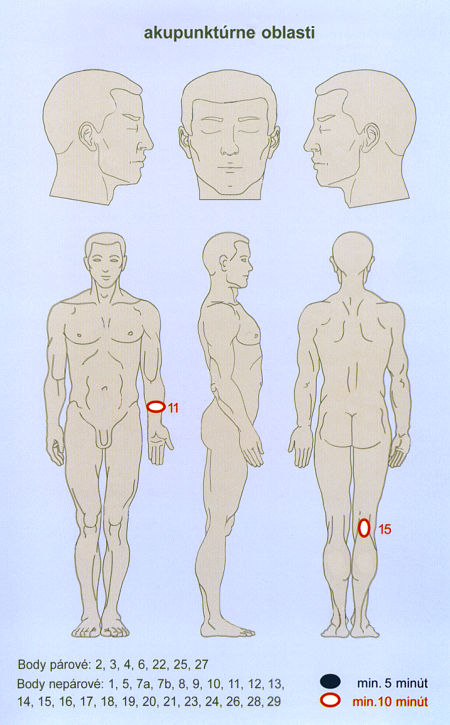 akupunktrne oblasti