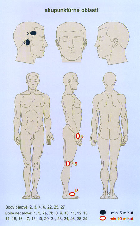 akupunktrne oblasti