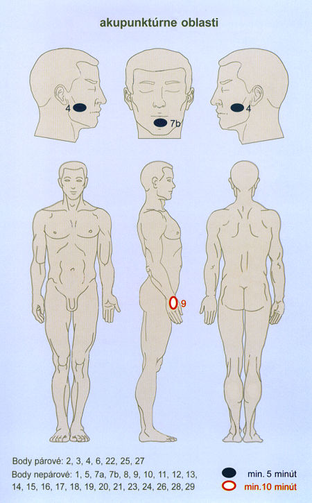 akupunktrne oblasti