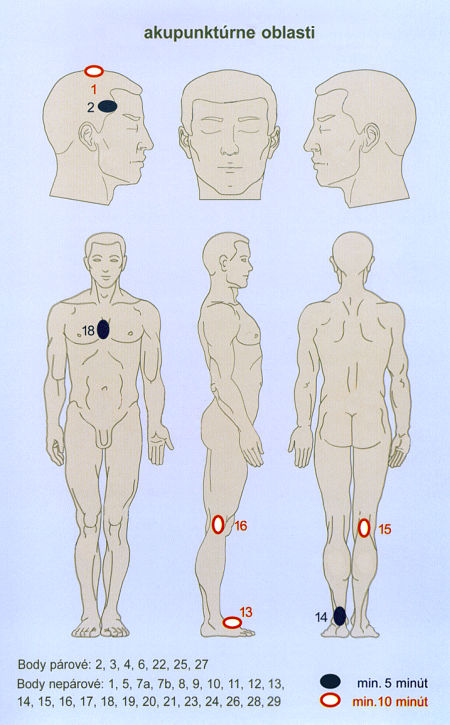 akupunktrne oblasti